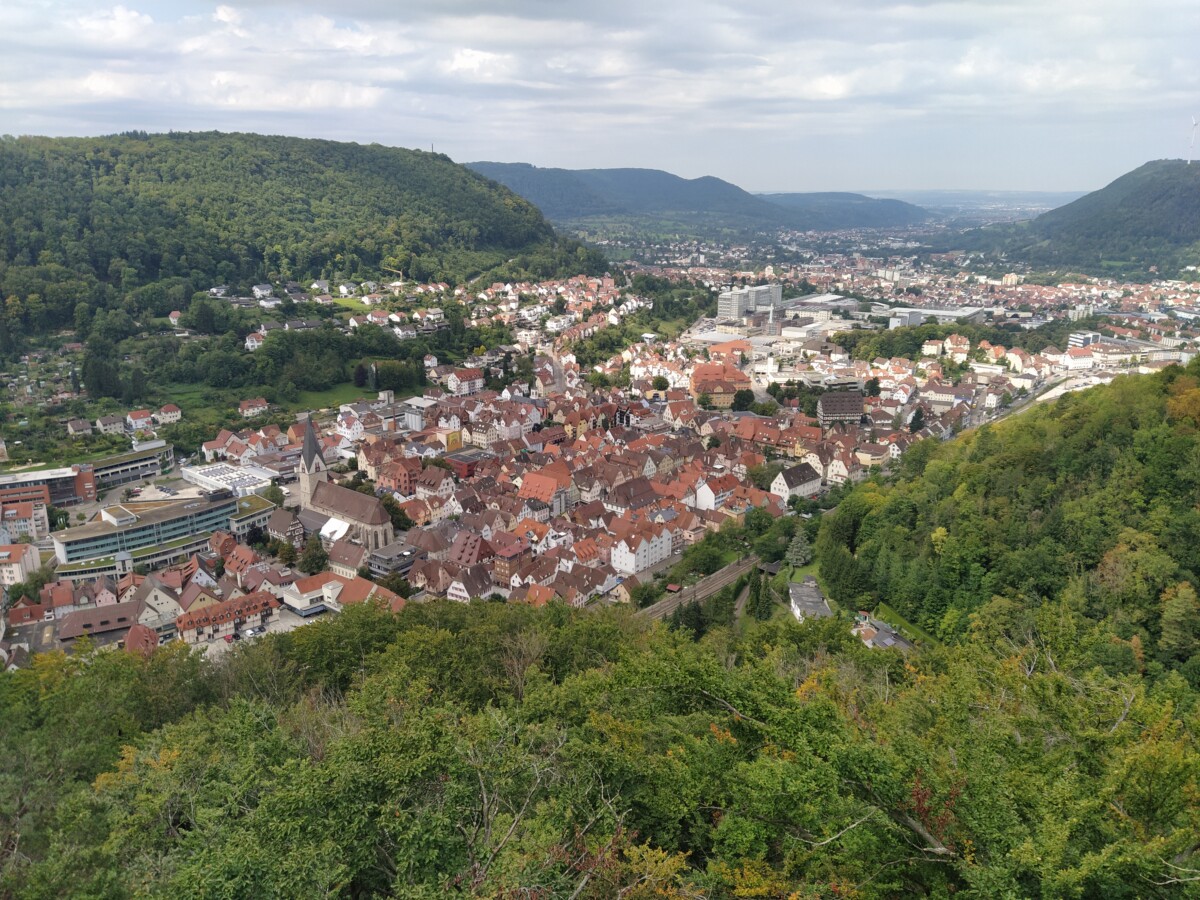 Geislingen von oben